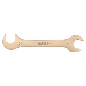 KS <b>TOOLS</b> - 963.7119 BRONZE plus Double open ended <b>spanner</b> small (mm) NON-SPARKING <b>SPANNERS</b>, WRENCHES AND ADJUSTABLE WRENCHES - Product Image 1