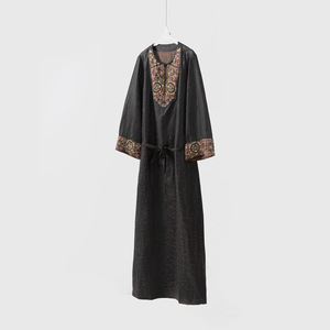 Été : Nouvelle Collection de Vêtements pour Femmes - Robe Européenne à Col Halter, Ouverte sur le Devant, Manches Transparentes, Décolleté Plongeant - Product Image 3
