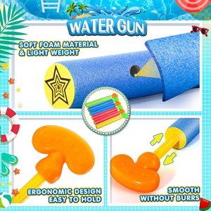 Yüzme havuzu EVA köpük su tabancası plaj kum açık su mücadele oyun oyuncak çocuklar için - Product Image 3