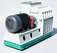 Broyeur à marteaux multifonctionnel en promotion, structure compacte pour le broyage de la paille, du bois et des déchets