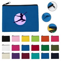 Petit sac de cosmétiques pour femmes Pochette en tissu Maquillage de luxe Beauté de voyage Esthétique personnalisée Sacs de maquillage en toile de coton personnalisés