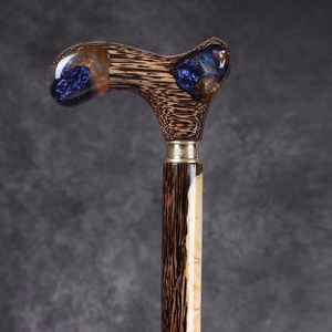 Bastón de Resina y Madera Elegante para Caminar, que Brinda Movilidad Cómoda y Soporte Confiable - Product Image 2