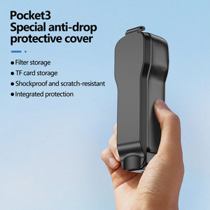 <span class=keywords><strong>Protector</strong></span> de Pantalla Integrado de Una Pieza con Lente de Gimbal OK01 con Micrófono, Gancho para la Oreja y Orificio para Cordón - Product Image 2