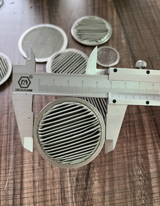 แผ่นกรองโลหะปั๊มโลหะหน้าจอตาข่ายทอ304สแตนเลสแผ่นกรองตาข่ายสานขอบ - Product Image 6