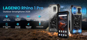 Teléfono Inteligente Resistente LAGENIO, Compatible con ESIM, 12000mAh, Cámara de 64MP, NFC, 8+256GB, Android 16, Linterna para Camping, Rhino 1 Pro - Product Image 2