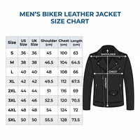 Jaket Biker Kulit Sapi Asli Vintage Distressed Khusus Musim Dingin Pria 100% Tahan Angin, Tugas Berat, Ramah Lingkungan
