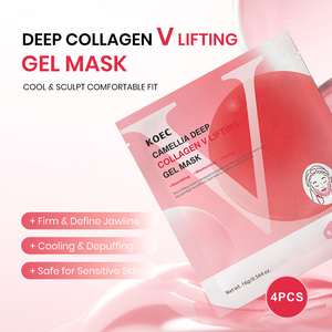 KOEC Camellia Deep Collagen Instant V-Face Lifting Gel <strong>Mask</strong> Chin up Face <strong>Slimming</strong> Firming Tightening Korean Skin Care - Product Image 2
