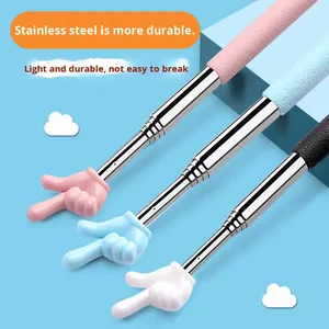 70cm dài có thể thu vào đọc thanh ngón tay roi lệnh thanh giảng dạy Hỗ trợ đọc con trỏ nối dài tay ngón trỏ que - Product Image 2