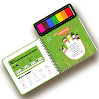 Libro de Rascar Educativo Arcoíris 2026 de Gran Venta, Libro de Pintura y Coloreo con Logotipo Personalizado para Jugar y Divertirse