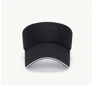 Gorra de Visera Deportiva con Logotipo Bordado Personalizado, de Secado Rápido, Ala Ancha, Transpirable, de Algodón, para Golf y Running - Product Image 3