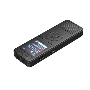 Enregistreur vocal numérique, <span class=keywords><strong>enregistrement</strong></span> longue durée, grand <span class=keywords><strong>écran</strong></span> couleur, plusieurs langues, enregistreur audio en plastique à un clic, prise en charge de la carte - Product Image 6