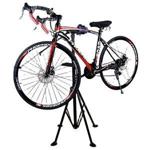 Support d'atelier de réparation de vélo en acier noir pour réparation de vélo efficace - Product Image 5
