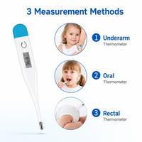 Harga Pabrik Grosir UniverHealth MT-105 Termometer Digital Tahan Air Kualitas Tinggi Akurasi 0.1C Bersertifikat CE Garansi 2 Tahun