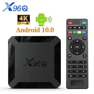 TV Box X96Q Android 10.0 4K Quad Core 24G WiFi para Reproductor Multimedia <span class=keywords><strong>YouTube</strong></span>, 2GB 16GB HDR10 Smart Set Top Box - Product Image 1