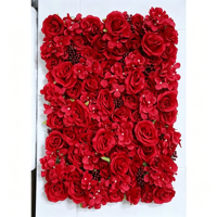 Hydrangea platycodon grandiflorum merah seri manual tanaman latar belakang dinding trill salon gambar dinding