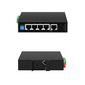 Commutateur PoE industriel Gigabit 6 ports 100/1000Base-T <span class=keywords><strong>DIN</strong></span> IP30 Commutateur réseau Ethernet - Product Image 5