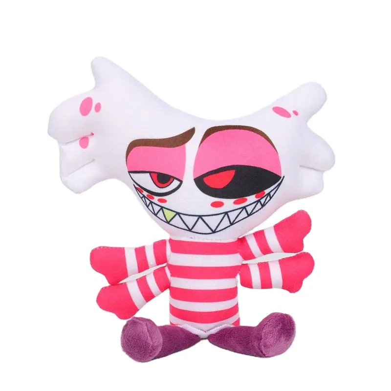 Linda-Spielzeug 25-30 cm Hazbin Hotel Kawaii Plüschpuppe Anime Plüsch-Spielzeug-Puppen-Spielzeug