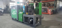 Compresseur d'air statique à piston refroidi par air haute pression ZAKF 6M/min 30 bars avec moteur AC et pompe PLC