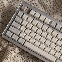 Evo75 Kit Keyboard aluminium CNC 75% eksklusif untuk distributor: QMK/VIA, Multi-OS, harga grosir