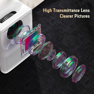 Mini Proyector Más Vendido 1080p <span class=keywords><strong>4K</strong></span> con Altavoces Estéreo HIFI Integrados, Portátil, <span class=keywords><strong>Android</strong></span> LED <span class=keywords><strong>para</strong></span> Cine en Casa, <span class=keywords><strong>Reproductor</strong></span> <span class=keywords><strong>de</strong></span> <span class=keywords><strong>Video</strong></span> Inteligente CRE - Product Image 2