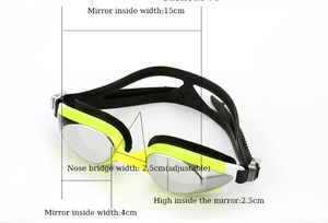 แว่นตาว่ายน้ำสำหรับเด็กน้ำหนักเบาทนทานกันน้ำกันฝ้าเลนส์ป้องกันรังสียูวีพร้อมส่ง - Product Image 6