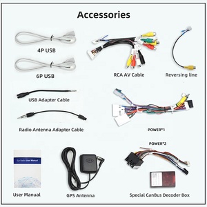 Autoradio Stereo Android 13 <span class=keywords><strong>4</strong></span>+64G per <span class=keywords><strong>Dacia</strong></span> Sandero <span class=keywords><strong>Duster</strong></span> Renault Captur Lada Xray Logan con Carplay GPS WIFI BT - Product Image 3