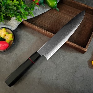 Chuyên Nghiệp Nhật Bản Handmade 3-Mảnh Đầu Bếp Knife Set Với G10 Xử Lý Damascus Lưỡi Thép Waikan Thương Hiệu - Product Image 3