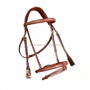Brida francesa duradera para la nariz para caballos con clips seguros - Product Image 3