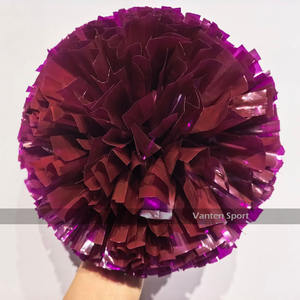 ידידותי לסביבה לחיות מחמד בורדו 6 אינץ '5 אינץ 4 אינץ 5 אינץ' זהב בורדו צבע מנצנצת מעודדות - Product Image 2