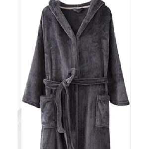 High Quality Polyester Fleece <strong>Bathrobe</strong> New Style Plus Sherpa Wholesale Hot Selling for Home and Hotel Use - Product Image 1