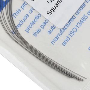 Alta qualità dentale Super elastico quadrato forma arcuato <span class=keywords><strong>NITI</strong></span> 012 superiore fili arco ortodontico arco - Product Image 4