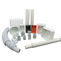 Boîtier de jonction octogonal en PVC de 4 pouces, norme américaine, pour équipement électrique, boîte de jonction en plastique moulé