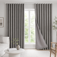Rideau thermique matelassé double couche de qualité industrielle DaiRui, barrière d'isolation acoustique hydrophobe, composite haute densité