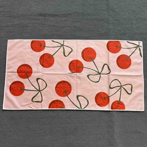 Toalla de mano de microfibra para palo de Golf, toalla de mano suave con estampado personalizado por sublimación, Clip colgante - Product Image 2