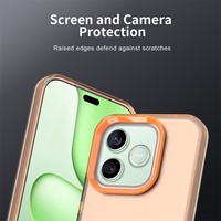 Étui de protection anti-chute et anti-rayures multi-couleurs Macaron, finition mate résistante à l'huile pour Honor 600/600 Pro/600 Lite