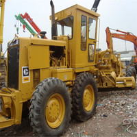 Niveleuse Caterpillar 14G d'occasion avec moteur, pompe et boîte de vitesses - Équipement de construction haute performance à vendre