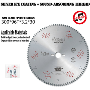 Disco de Sierra de Mesa de Empuje para Trabajos de Precisión en Madera de Grado Industrial FREUD, Aleación Dura, 12 Pulgadas, 96 Dientes, Eje de 30 mm, Grosor de 3.2 mm - Product Image 3