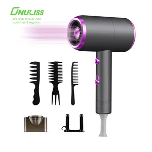 Professional Salon 1800W Hot Air Brush Negative Ion One Step Hair Dryer Brush