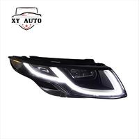 Untuk 2013-2017 Range Rover Evoque rakitan lampu depan putih lampu LED siang hari 6000K warna suhu CSP Chip 36W HB3 HB4