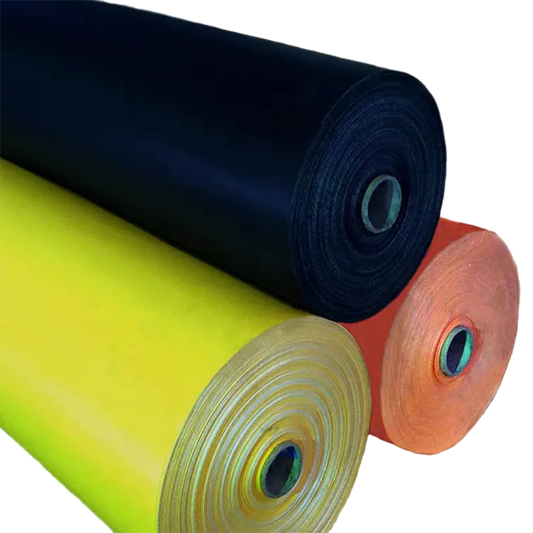 PVC High Tensile Strength Black Coal Mine Vent Tube Cloth Duct Fabric Wholesale Manufacturer