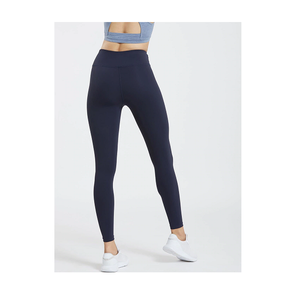 Women's High Elastic Soft Seamless Sport <b>Leggings</b> Best Price Wholesale Solid Sublimated Nylon Spandex Booty <b>Leggings</b> <b>Silk</b> Waist - Product Image 4