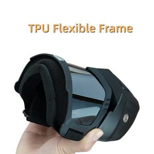 नए उत्पाद मोटरसाइकिल सवारी गियर एकीकृत डिचटेबल गोगल टीपू/पीसी सामग्री प्रभाव-प्रतिरोधी ऑफ-रोड राइडिंग गॉगल - Product Image 3