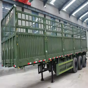 Semirremolque de Carga con Valla HYS de 3 Ejes y 60T, Personalizable - Product Image 5