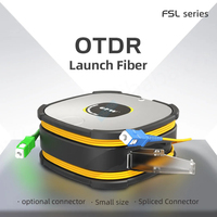Câble de lancement OTDR à fibre optique 500m-2KM, boîte d'élimination de la zone aveugle OTDR, fibre optique SC/LC