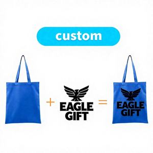 Bolsas de Algodón Unisex Promocionales al por Mayor, Ecológicas, Reutilizables, Duraderas, de Gran Capacidad, con Estampado de Letras, Impresión Serigráfica, Colores Personalizados - Product Image 1