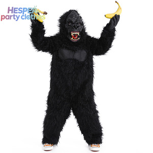 Disfraz de Halloween para Niños HESPER, Disfraz de Monstruo para Padres e Hijos, Peluche de King Kong, Chimpancé - Product Image 1