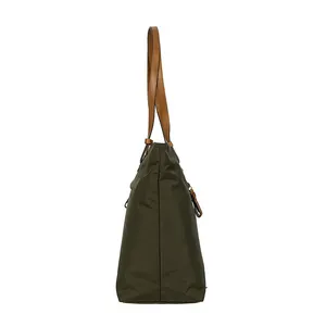 Handbag Tote Bag Custom Tote Bag Leather Strap Nylon Tote Bag With Zipper Fashion Ladies Handbag