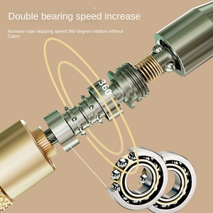 Mogold Có Thể Điều Chỉnh Tốc Độ Nhảy Dây Tập Thể Dục Dây Thép Và PVC Chất Liệu Cho Tốc Độ Dây Vít Miễn Phí Kim Loại Bỏ Bỏ qua Dây - Product Image 4
