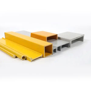 Tube carré pultrudé frp/grp/fibre de verre profil frp pultrudé profil Frp - Product Image 2