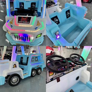 All'aperto quattro persone elettrico Babos auto <span class=keywords><strong>giocattolo</strong></span> quadrato divertimento auto bambino genitore-bambino del passeggero paraurti auto disponibile - Product Image 3
